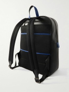 Serapian - Mesh-Trimmed Leather and Stepan Backpack