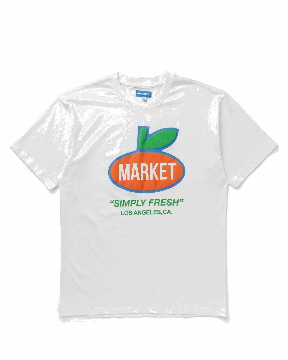 Photo: Market Simply Fresh T Shirt White - Mens - Shortsleeves