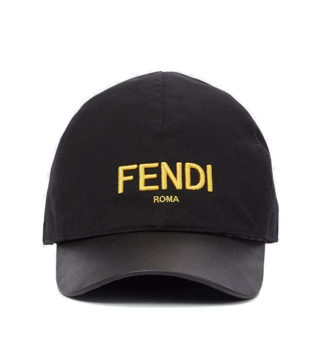 Photo: Fendi FF baseball cap