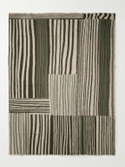 Soho Home - Orwell Striped Jacquard-Knit Wool-Blend Throw