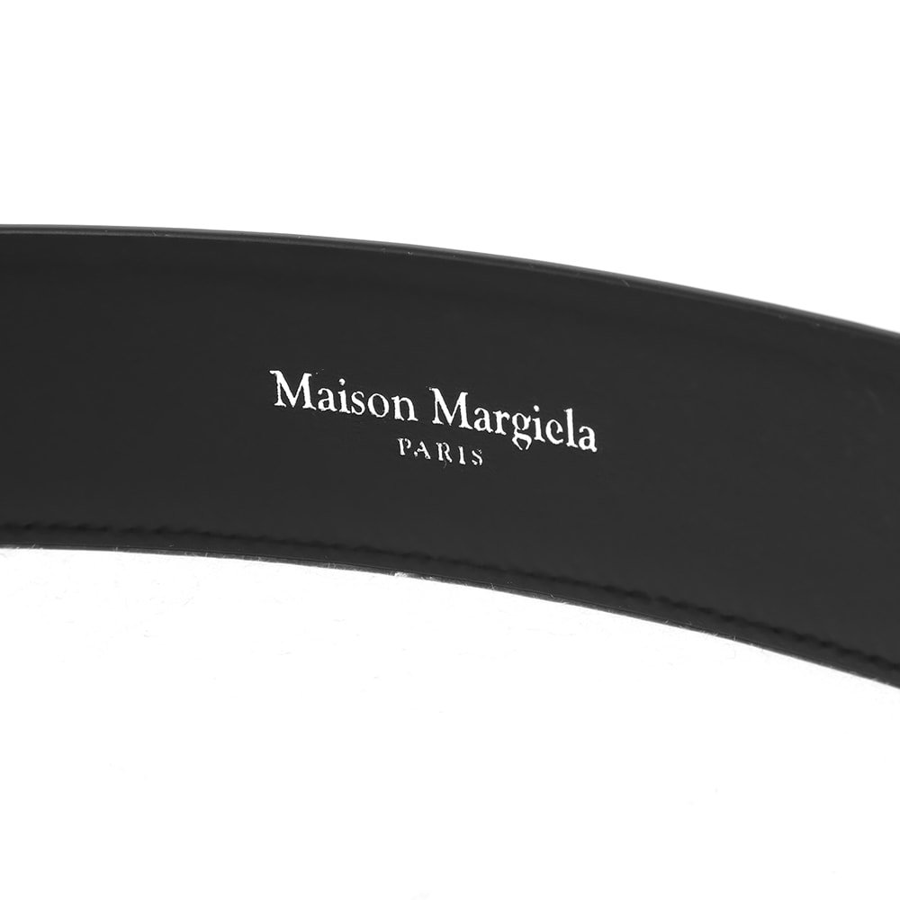 Maison Margiela 11 Logo Buckle Leather Belt Maison Margiela