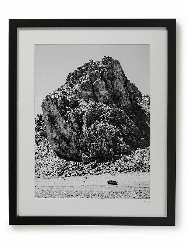 Photo: Sonic Editions - Framed 1957 Hoggar Mountains Print, 16&quot; x 20&quot;