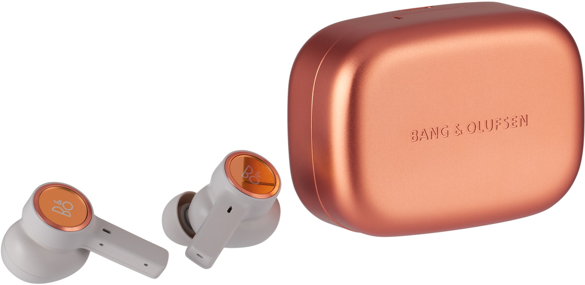 Bang & Olufsen Orange & Gray Beoplay Eleven Earbuds Bang