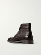 John Lobb - Alder Leather Lace-Up Boots - Brown