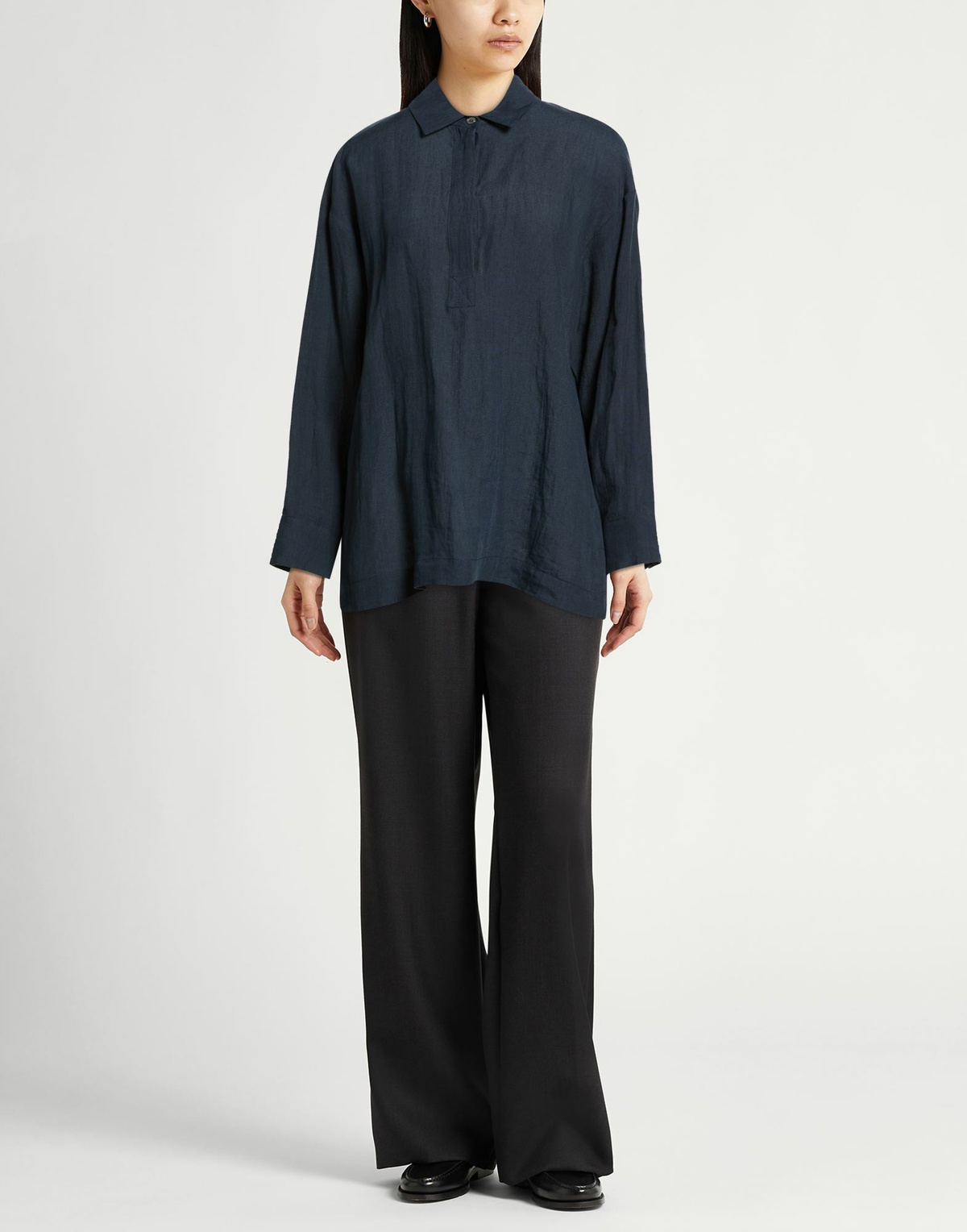 's Max Mara Womens Shirt in Navy