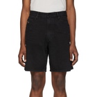 Diesel Black Denim Willoh Shorts