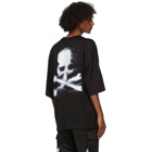 mastermind WORLD Black Boxy Sand Logo T-Shirt