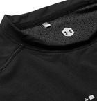 Under Armour - Athlete Recovery Compression Printed Stretch-Modal Top - Men - Black