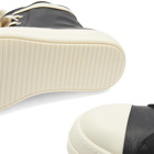 Rick Owens Men's High Sneakers in Black/Milk