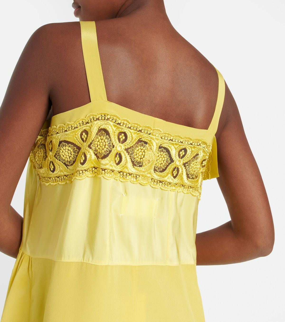 Maison Margiela Silk Midi Dress Women