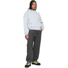 Dime Purple Cursive Small Logo Hoodie