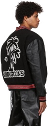 Noon Goons Black Skyline Varsity Jacket
