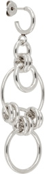 Isabel Marant Silver Multi Ring Boucle Single Earring
