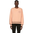 Amiri Pink Les Amoureux Sweatshirt