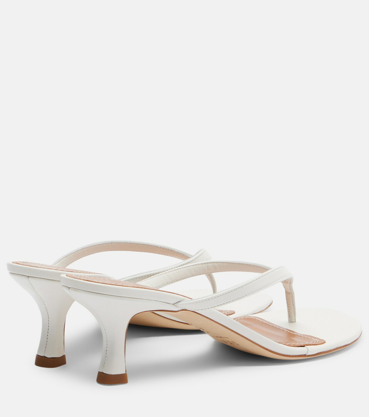 Staud Freja leather thong sandals