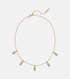 Messika Move Uno 18kt rose gold choker with diamonds