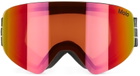 Molo Red & Gold Falcon Snow Goggles