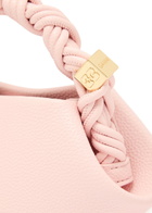 Ganni Bou Mini Grained Leather top Handle bag - Pink - One Size