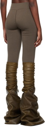 Rick Owens Gray Porterville Leggings