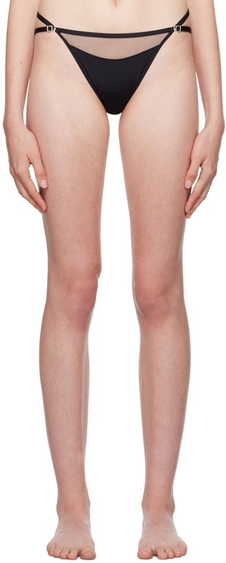 Photo: Nensi Dojaka Black Calvin Klein Edition Bikini Briefs
