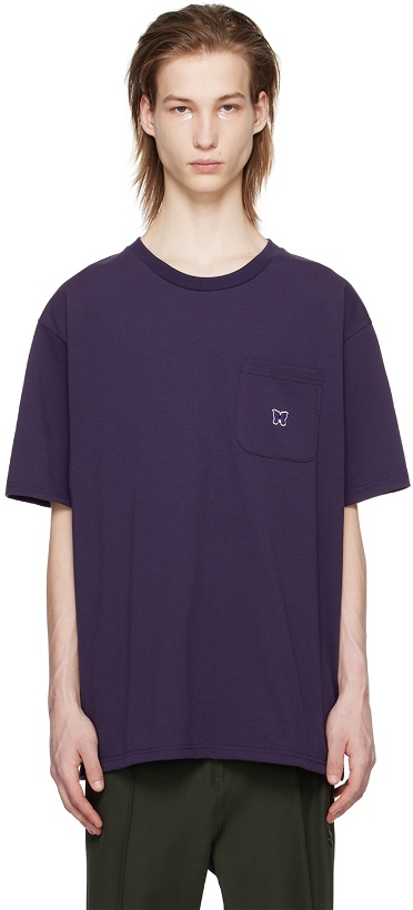 Photo: NEEDLES Purple Pocket T-Shirt