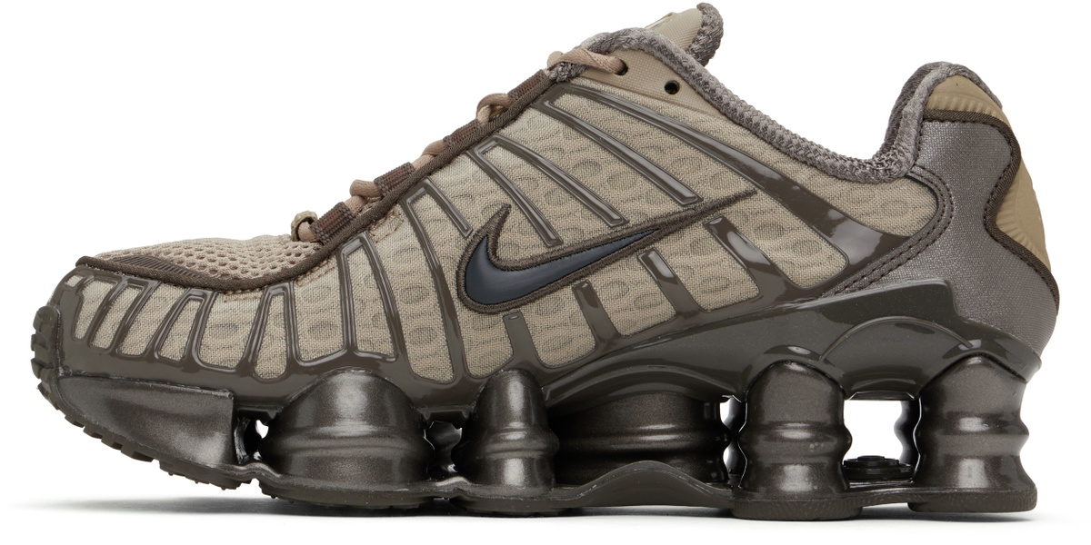 Nike Khaki Shox TL Sneakers