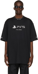 Balenciaga Black Sony Playstation Edition Boxy T-Shirt