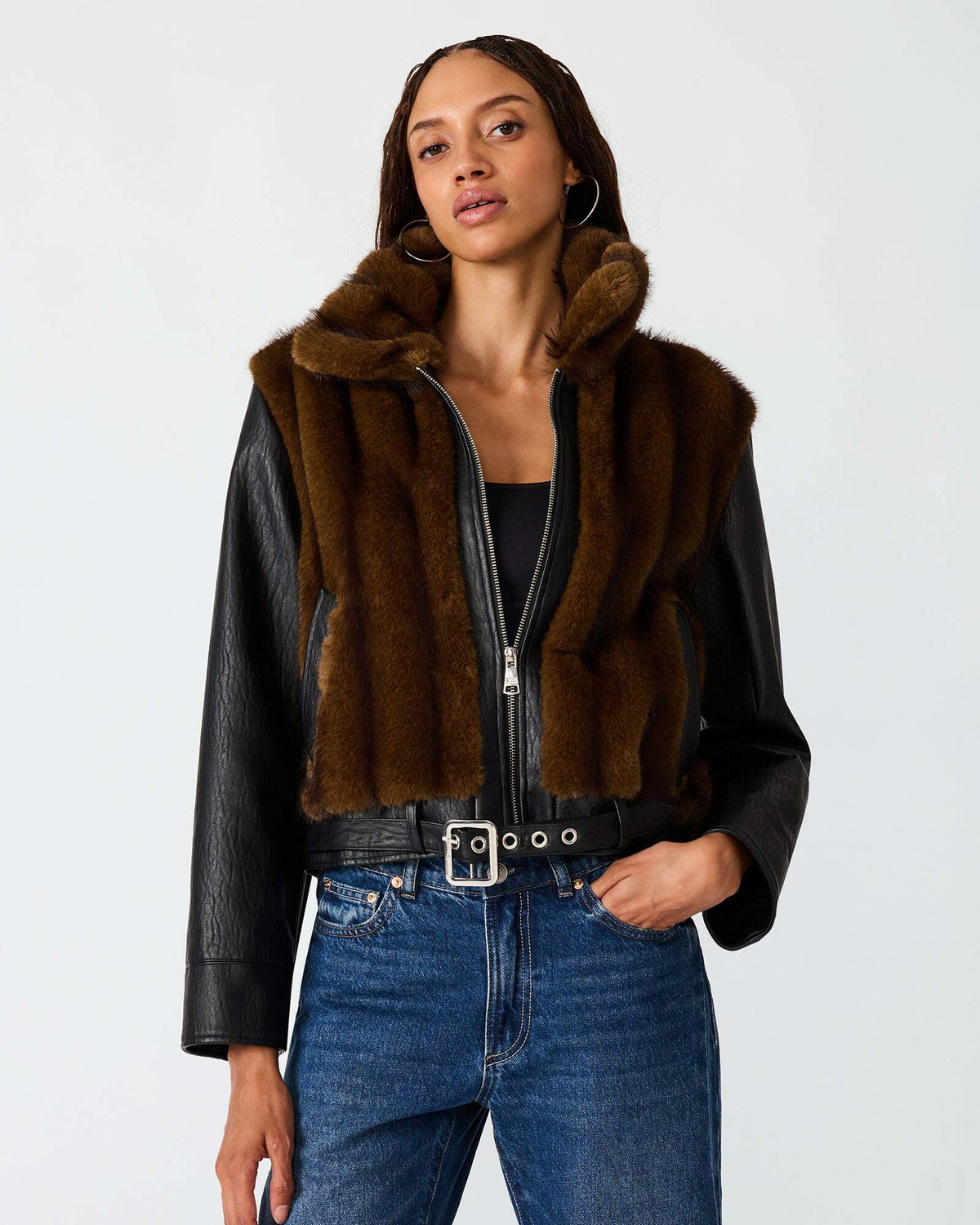 Steve Madden Ryland Jacket in Black