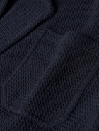 Monitaly - Seersucker Suit Jacket - Blue