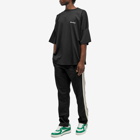 Palm Angels Men's Embroidered Logo Oversized T-Shirt in Black