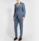 Richard James - Blue Slim-Fit Wool Suit Trousers - Light blue