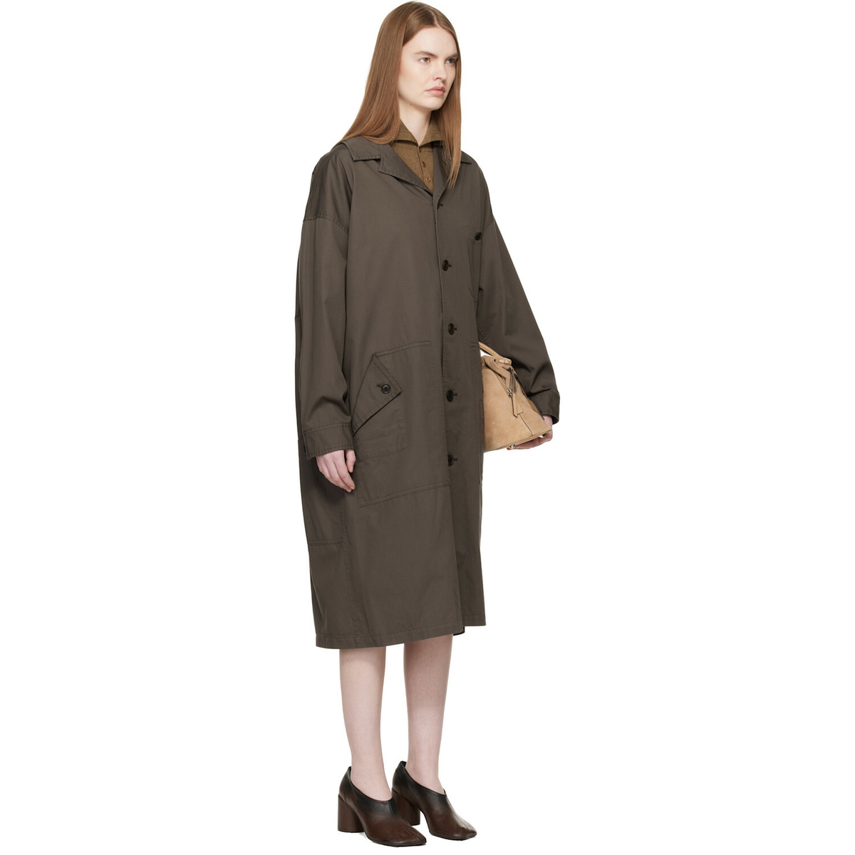 Y's Khaki 5-Pocket Coat