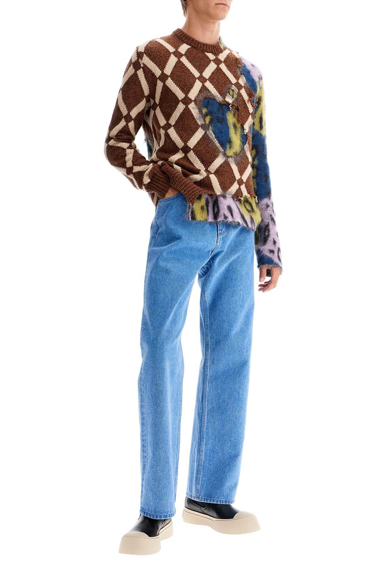Marni Multicolor Cotton Coat main image 0