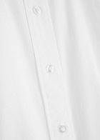 Remain BY Birger Christensen Oversized Cotton-poplin Shirt White 34 (UK6 / XS)