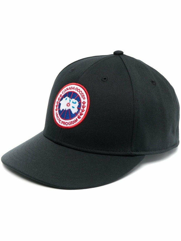 Photo: Canada Goose Black Arctic Disc Baseball Cap