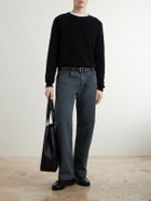 Massimo Alba - Oceano Straight-Leg Cotton Trousers - Gray