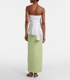 SIR Linen maxi skirt