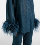 Oséree Lumière Plumage shirt