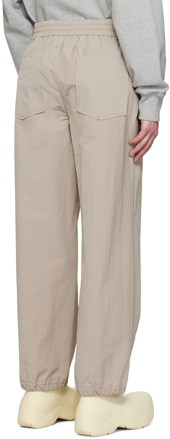 HGBB STUDIO Taupe Glacier Trousers