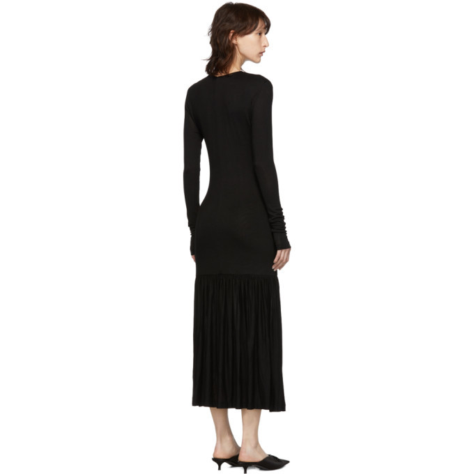 Toteme Black Lomello Long Dress Toteme