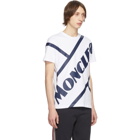 Moncler White Tennis Logo T-Shirt