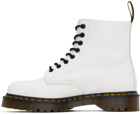 Dr. Martens White 1460 Pascal Bex Boots