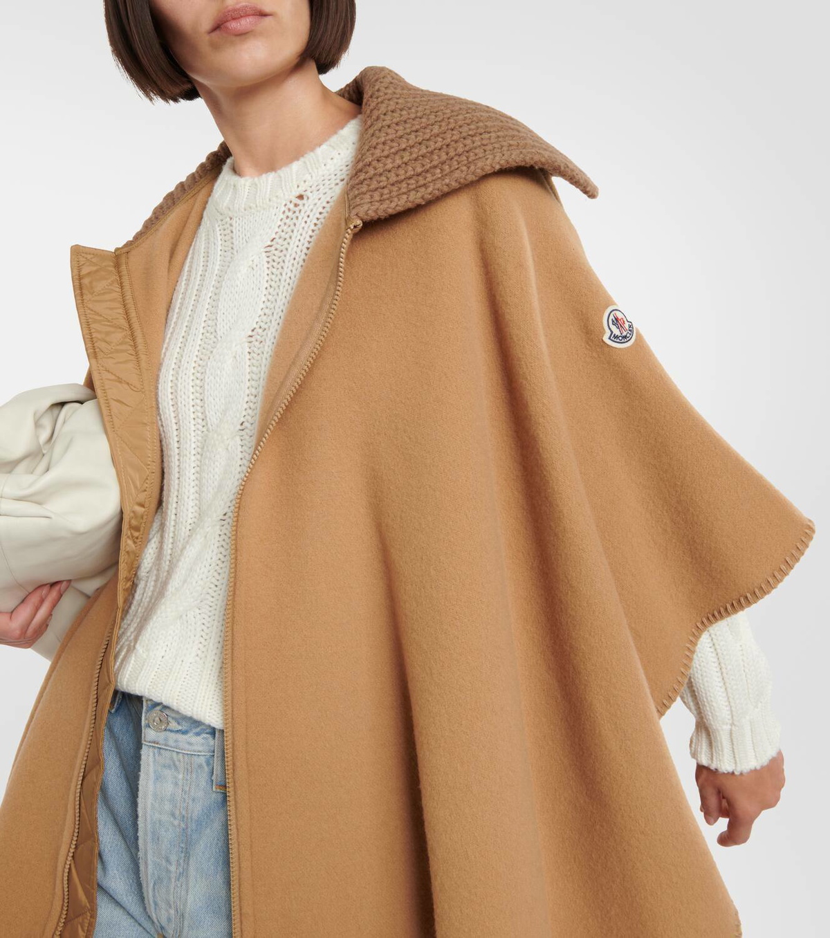 Moncler Wool cape