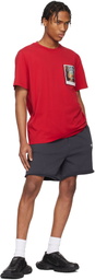 Helmut Lang Red River Postcard T-shirt