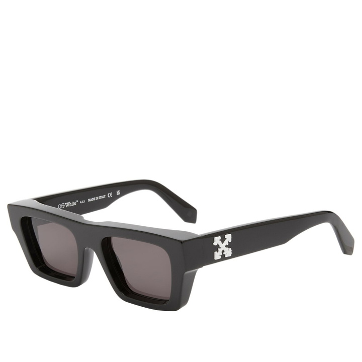 Photo: Off-White Sunglasses Off-White Oregon Sunglasses in Black/Grey 