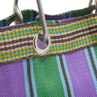 Puebco Recycled Plastic Rectangle Bag in Green/Purple