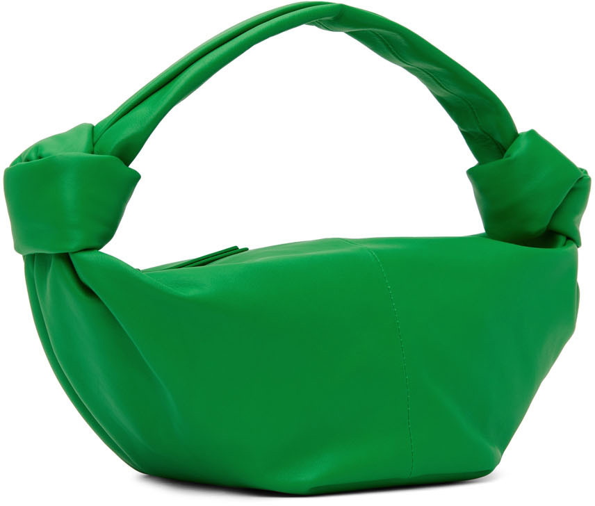 Bottega Veneta green Small Leather Double Knot Bag