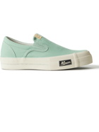 Visvim - Zahra Cotton-Canvas Slip-On Shoes - Green