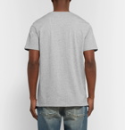 rag & bone - Printed Mélange Cotton-Jersey T-Shirt - Gray