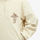 Honor the Gift Men's Corduroy Quarter Zip Anorak in Cream